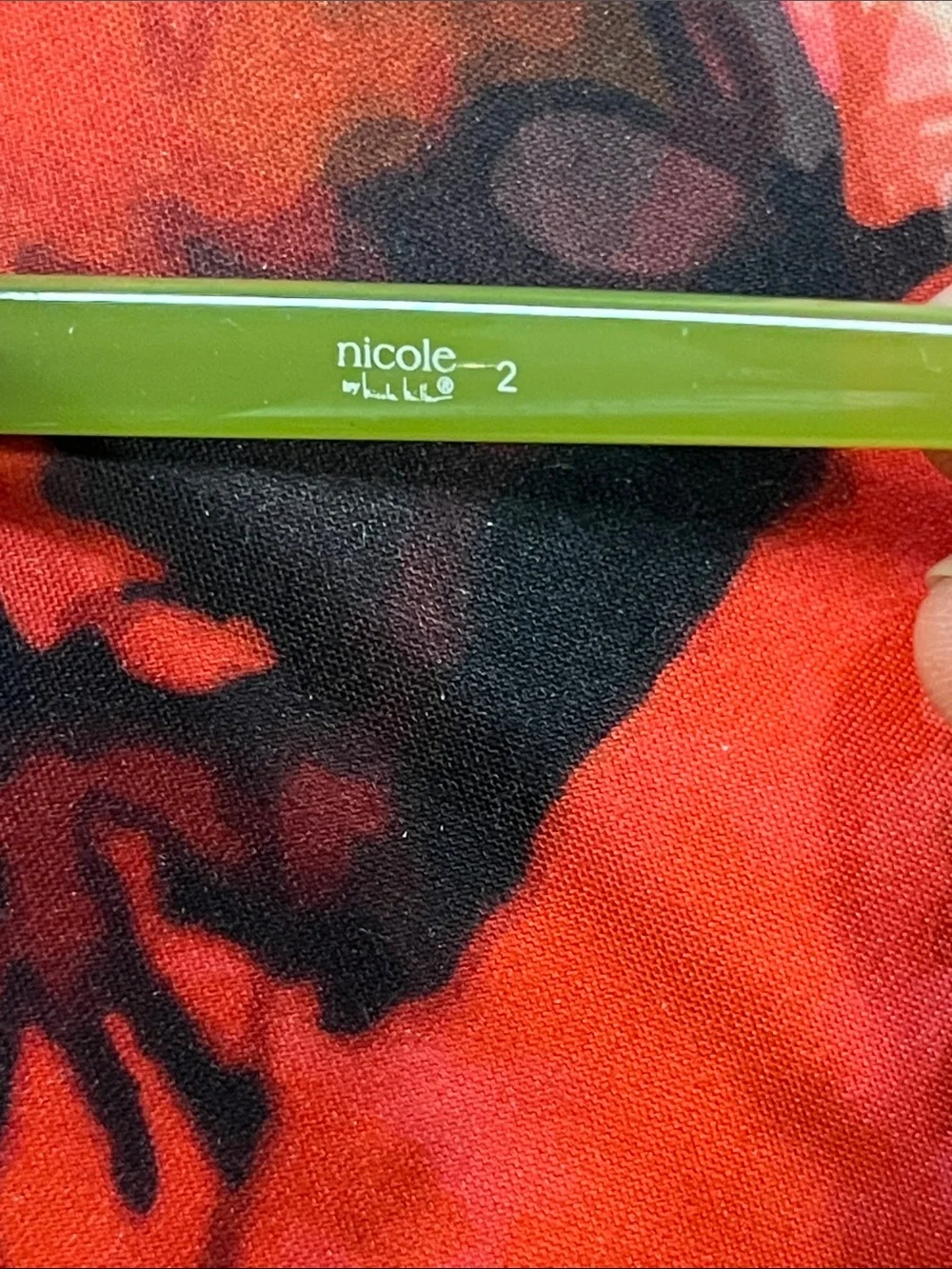 Nicole by Nicole Miller Aviator Sunglasses with Purple Mirrored Lenses